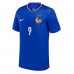 Echipament fotbal Franţa Olivier Giroud #9 Tricou Acasa European 2024 maneca scurta